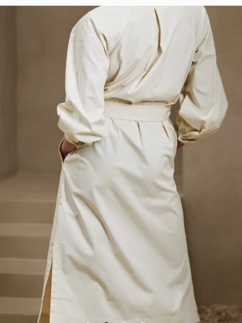 Banana Republic Utility Midi Shirt Dress Classic Career